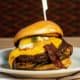 Ruby’s Pizzeria and Grill - Asian Sunrise Burger