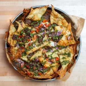 argentine nachos Ruby’s Pizzeria & Grill